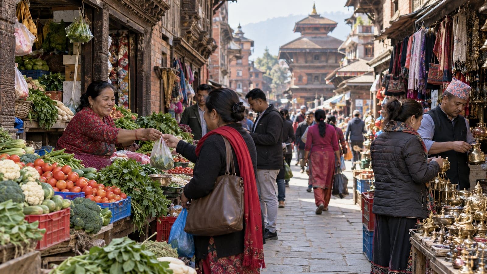 अर्थतन्त्र र बजारको चित्रण